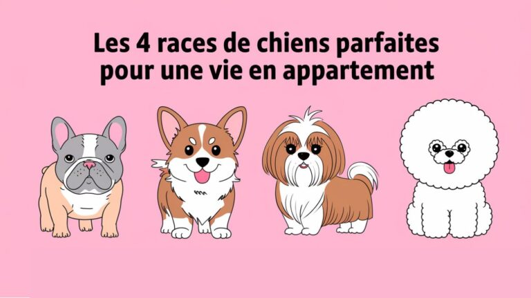 4 races de chiens parfaites pour vivre en appartement